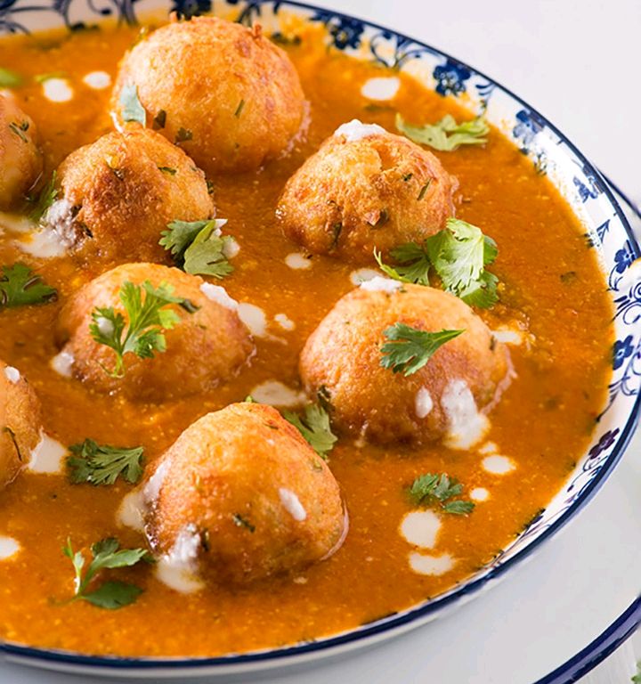 Kofta Curry Half