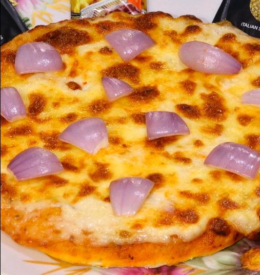 Cheese Onion Pizza (Regular)