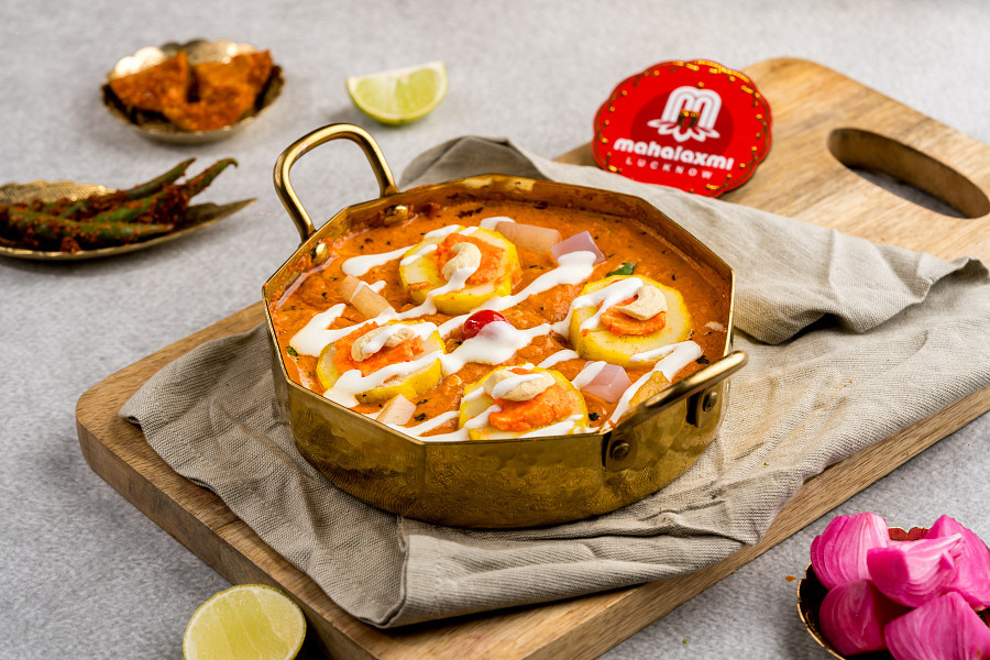 Dum Aloo Kashmiri(Red- Sweet) Per Plate