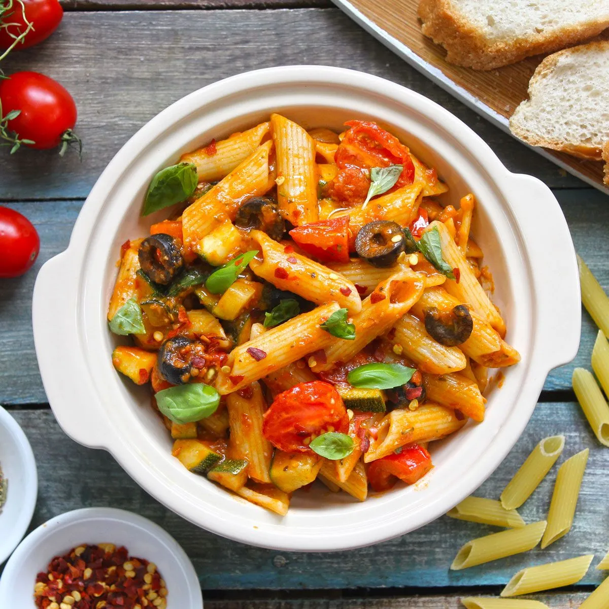 Veg Red Pasta