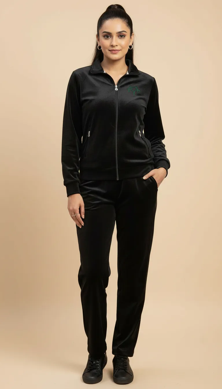 Velvet Track Suit