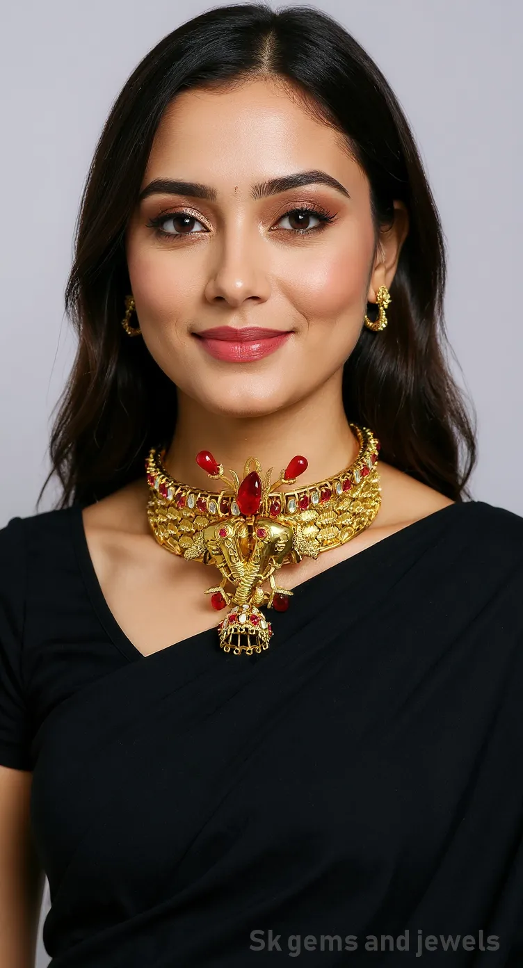 Gold Traditional Necklace