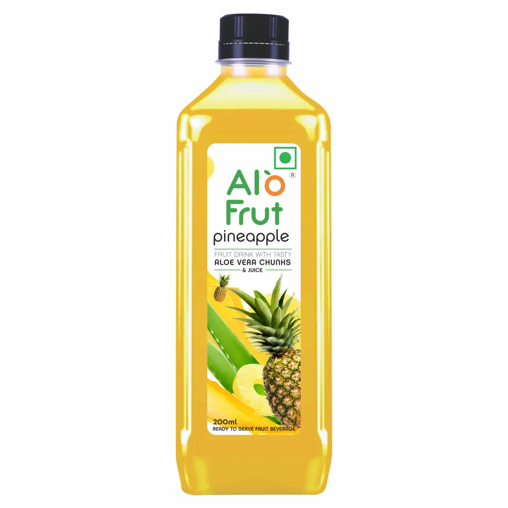 Alo Frut Pineapple Juice With Aloe Vera 200 ml