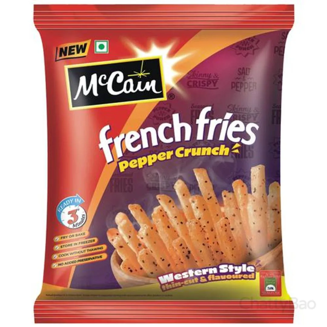 Mccain French Fries Pepper Crunch 420 g