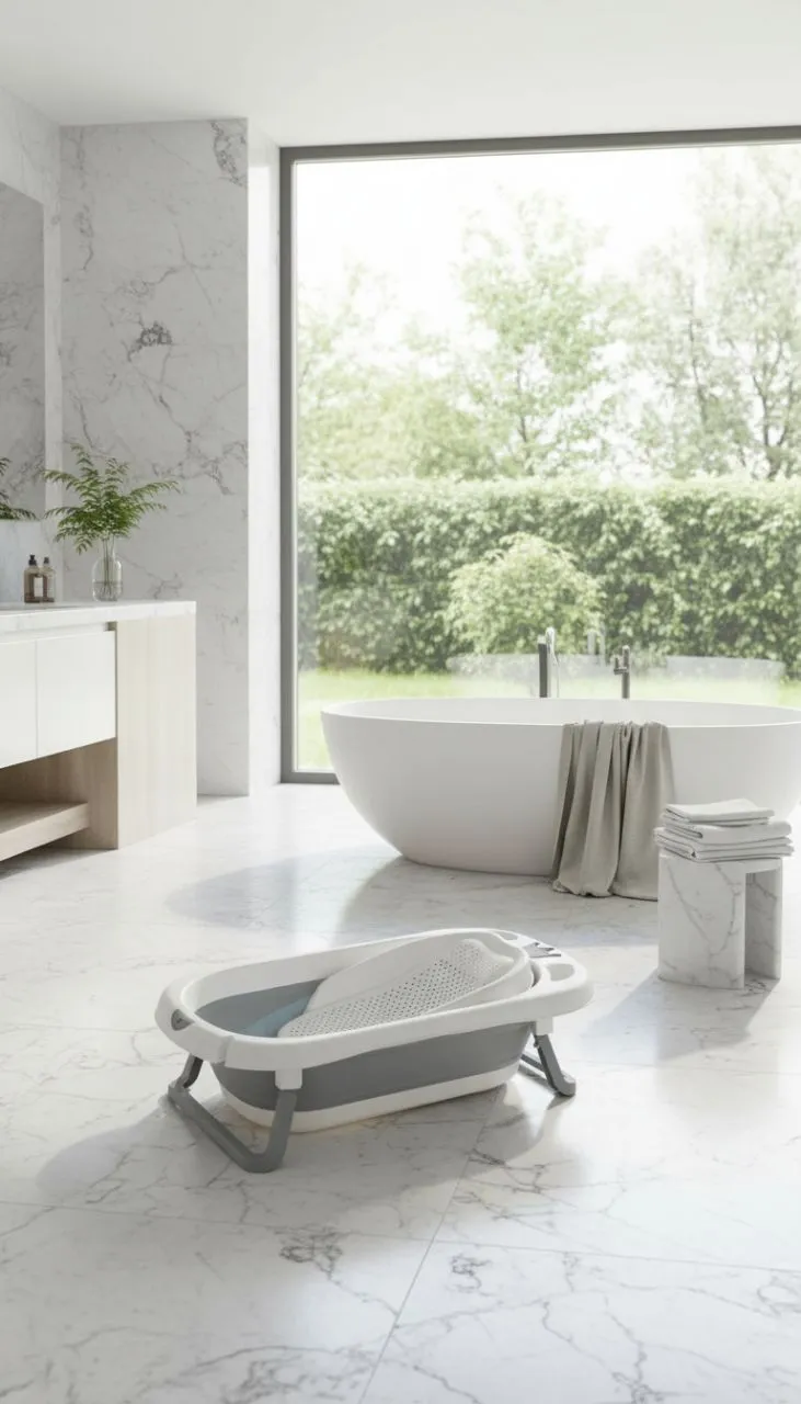 Foldable Infant Bathtub 2 Pcs