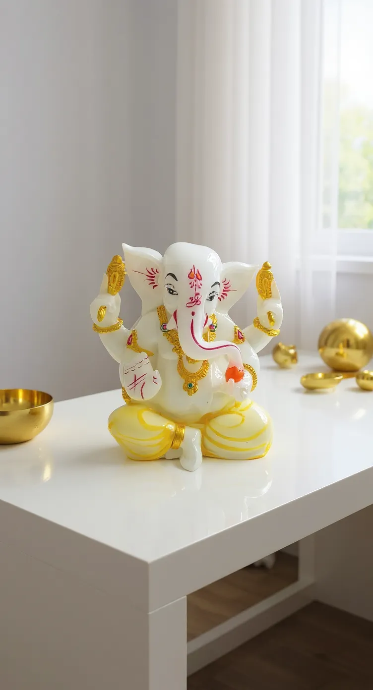 Artistic Ganesha Idol