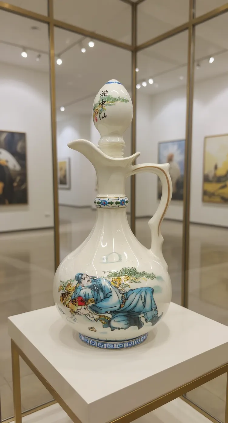 Decorative Porcelain Decanter