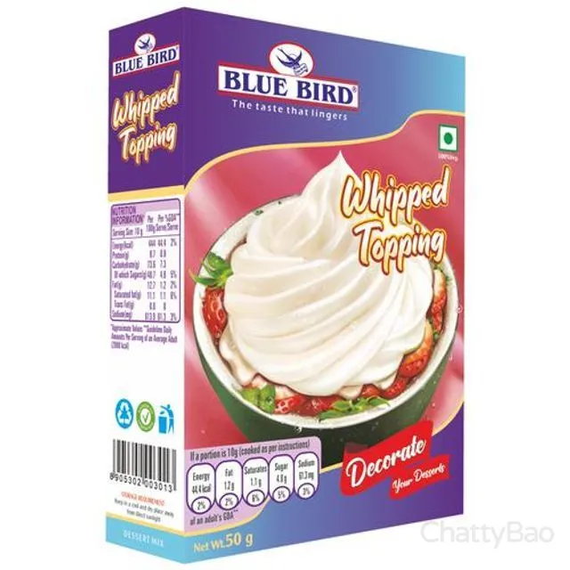 Blue Bird Whipped Topping 50 g