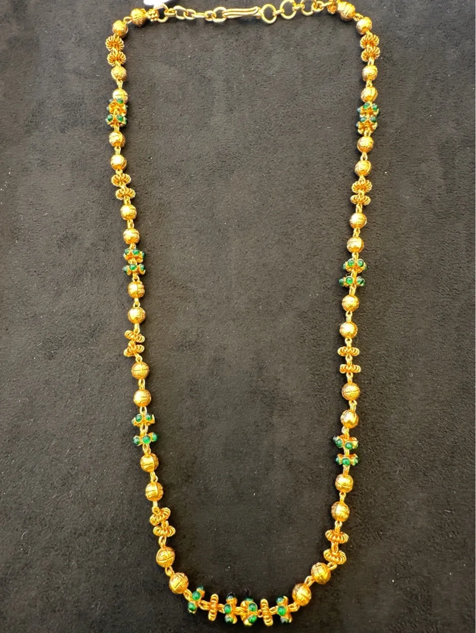 Traditional Gold-Plated Necklace view 3