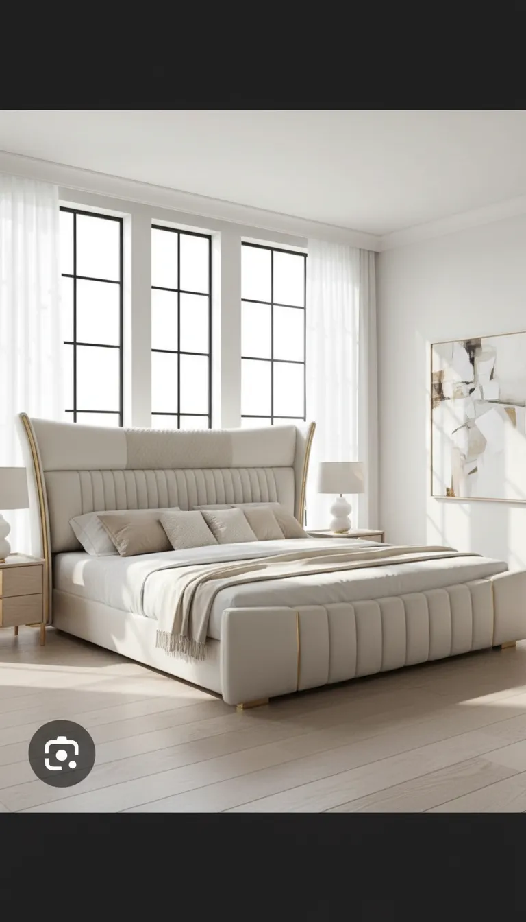 Modern Upholstered Bed