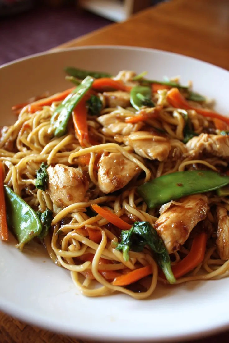 Chicken Chilli Garlic Noodles