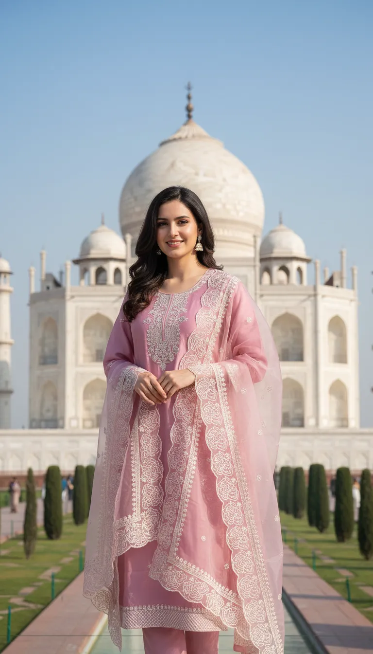 Embroidered Kurta Set