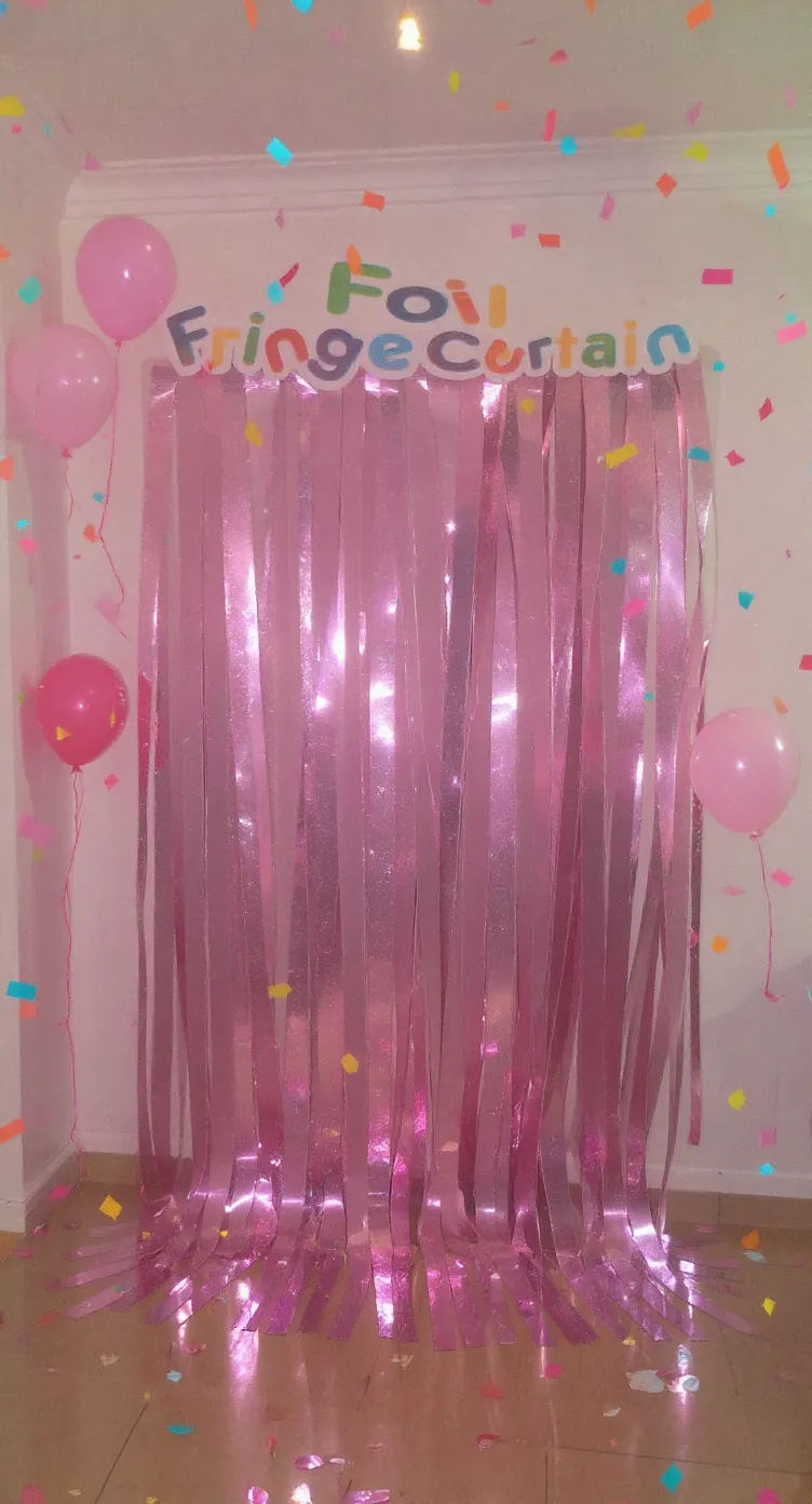 Foil Fringe Curtain