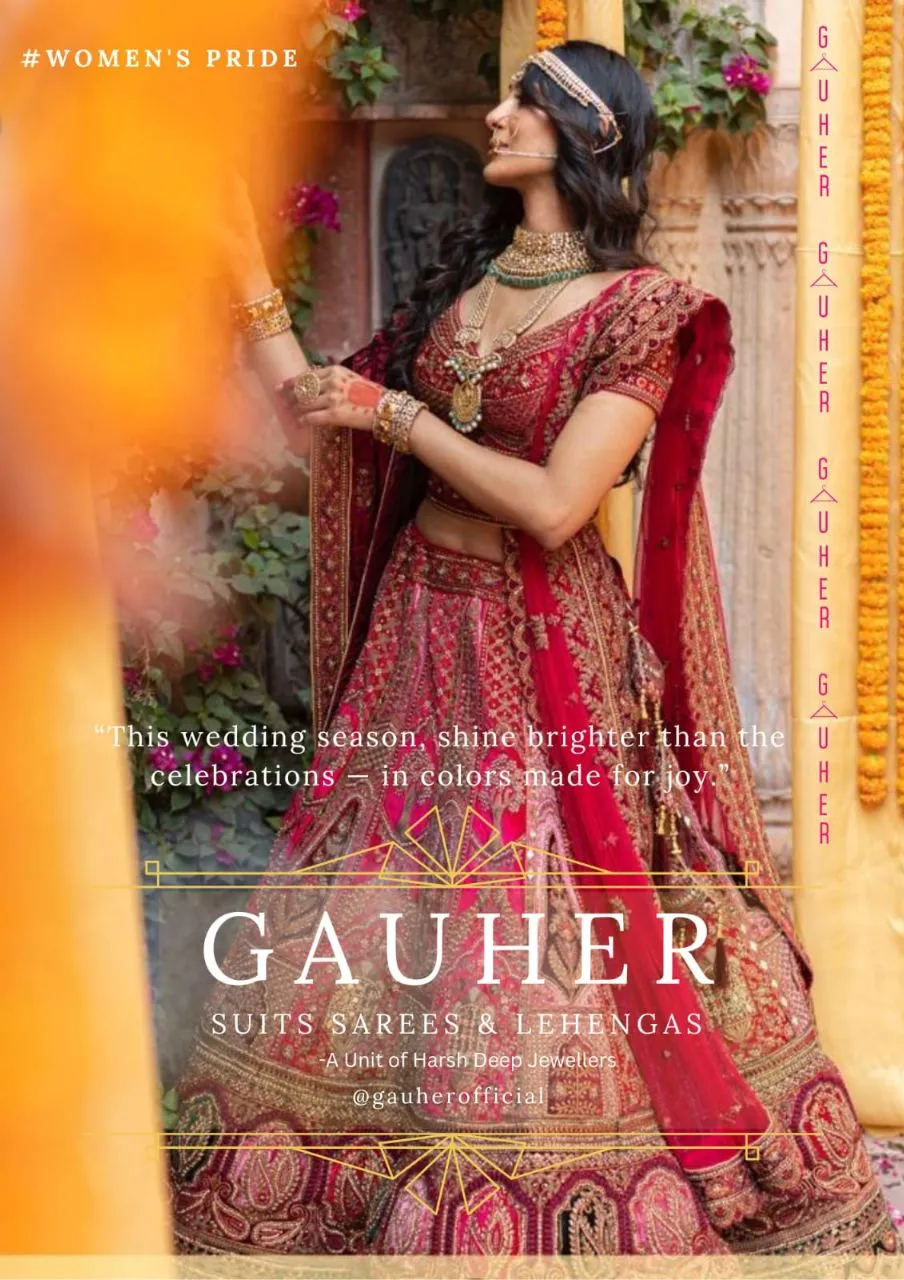Gauher Bridal Lehenga