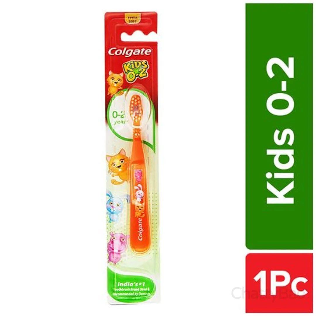 Colgate Kids 0-2 Years Extra Soft Toothbrush 1 Piece