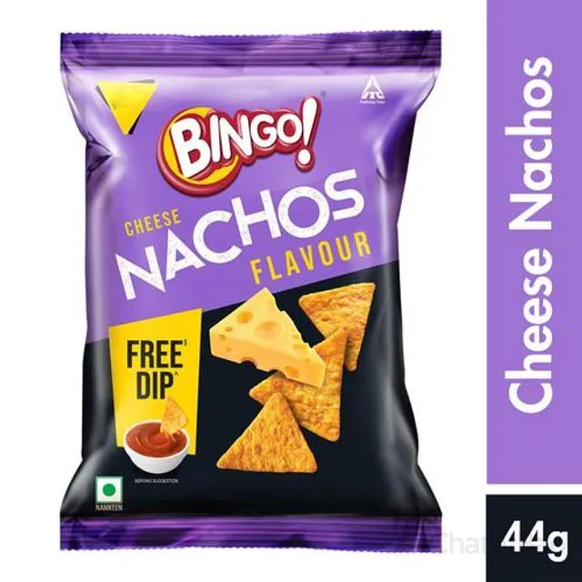 Bingo Nachos - Cheese Flavour 44 g
