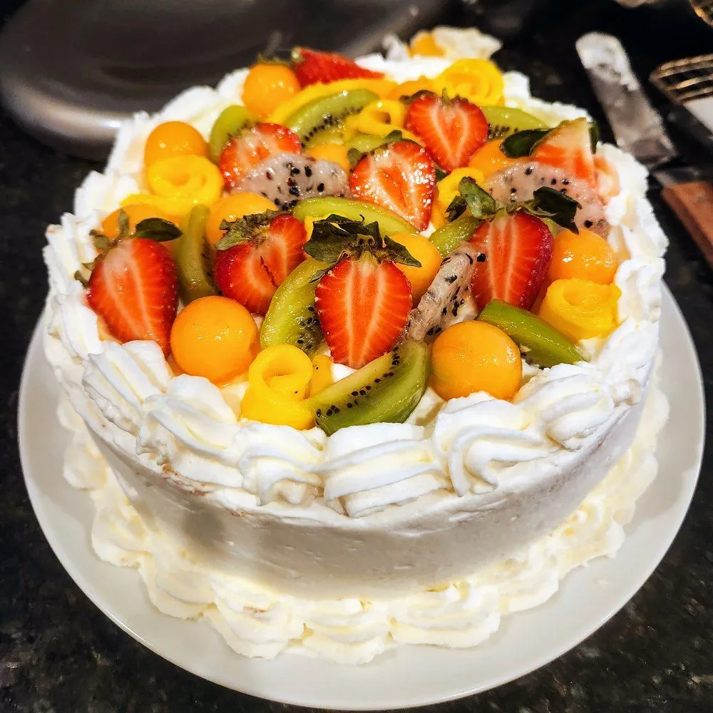 Fruit Delight Cake
