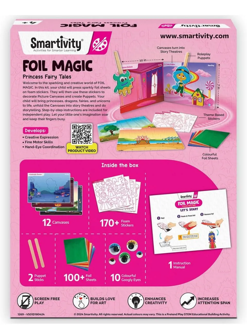 SmartCraft Foil Magic Princess Fairy Tales view 6