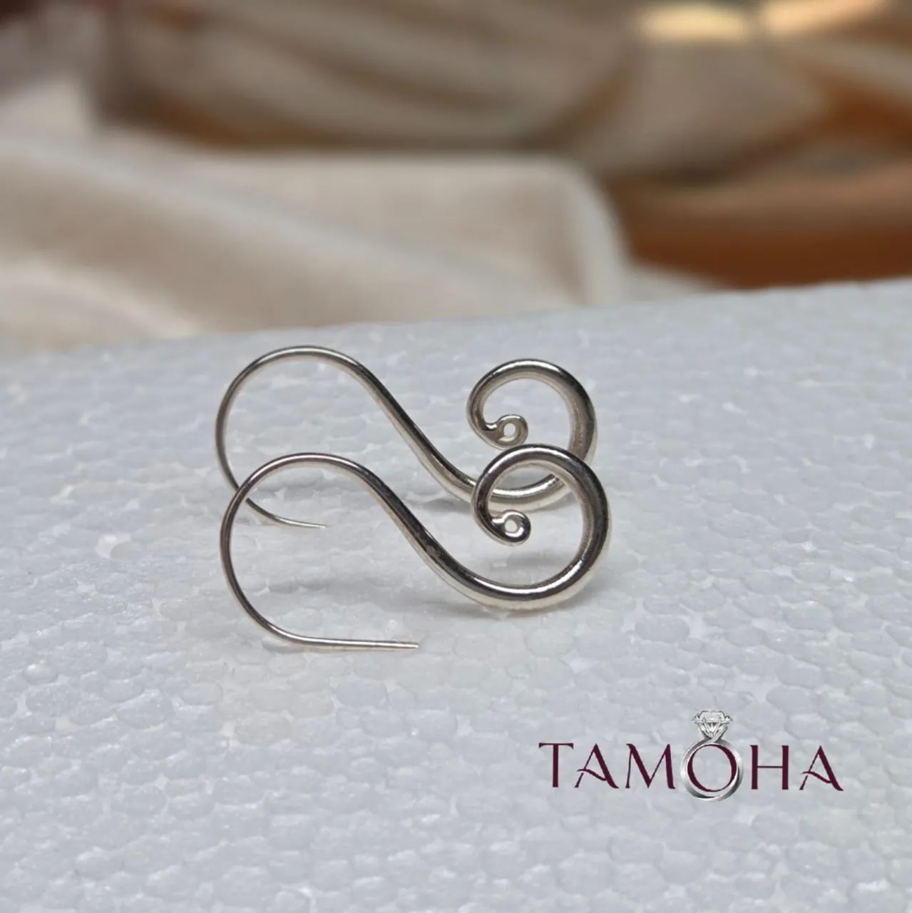 Tamoha Swirl Earrings view 2