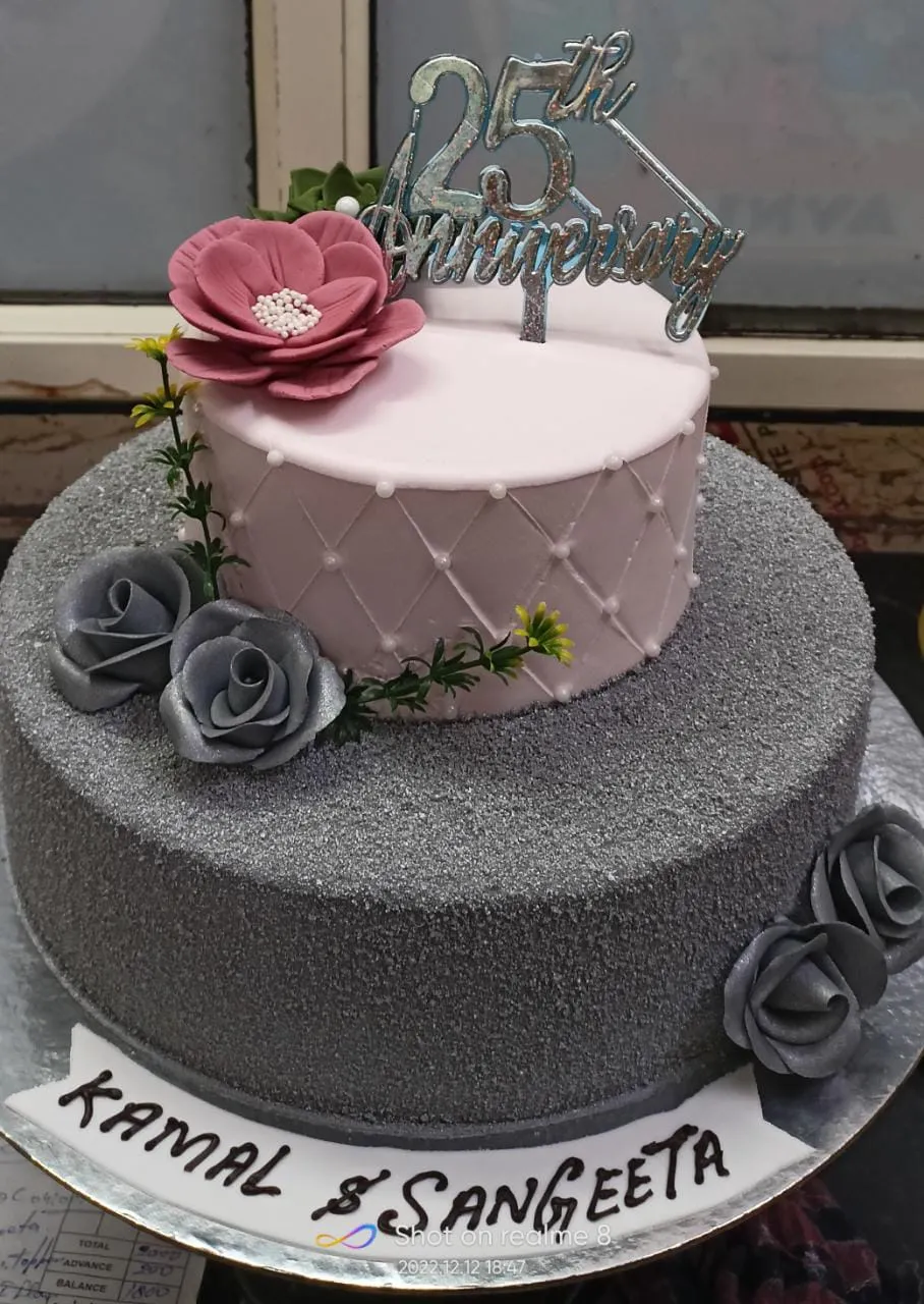 25th Anniversary Cake