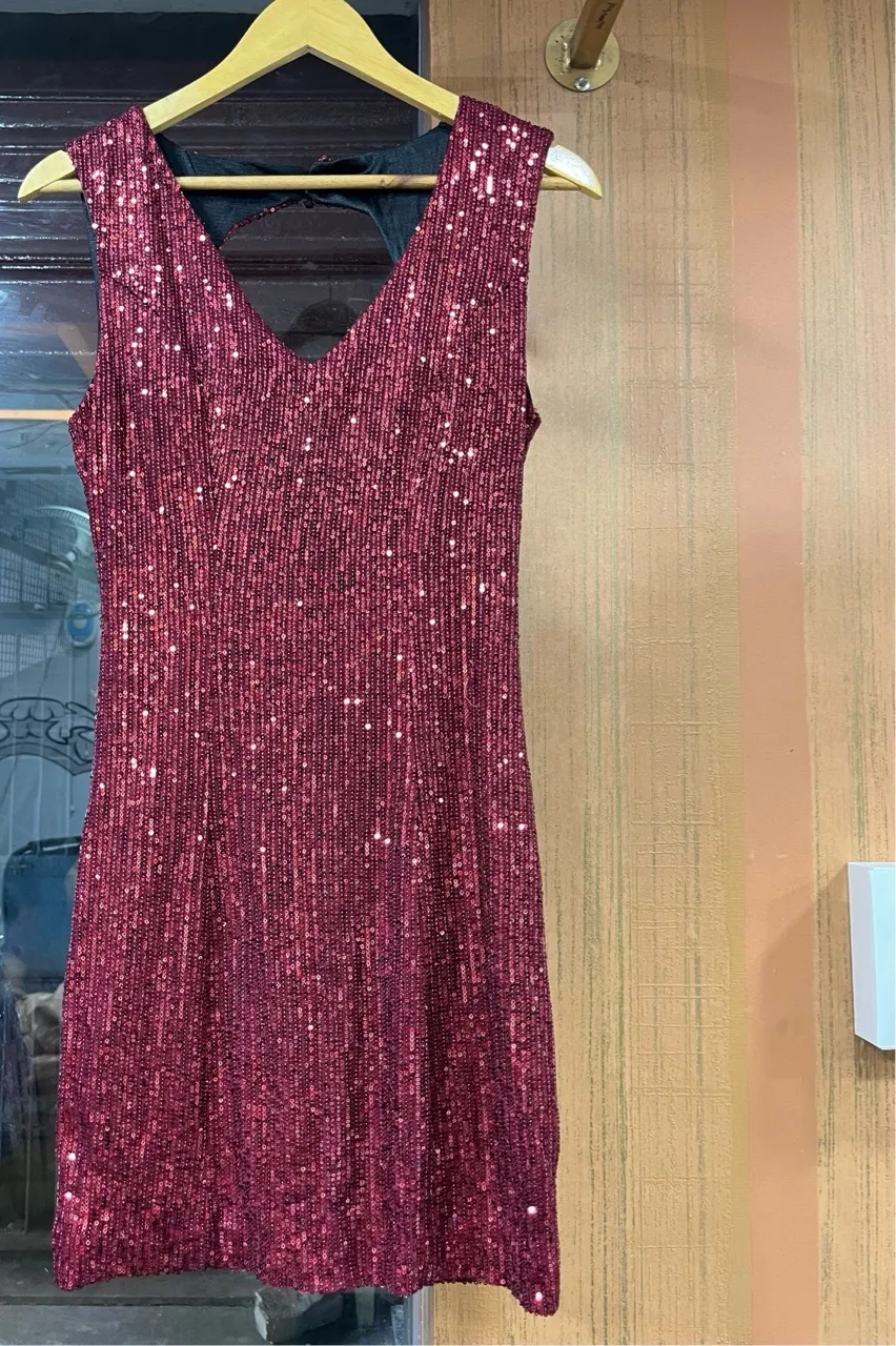 Sparkling Pink Sequin Blouse