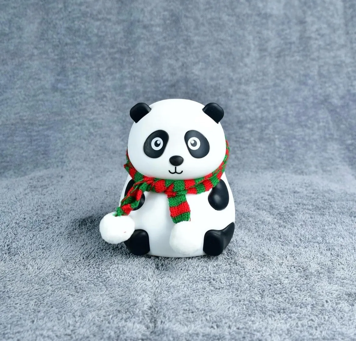 Panda Figurine with Scarf