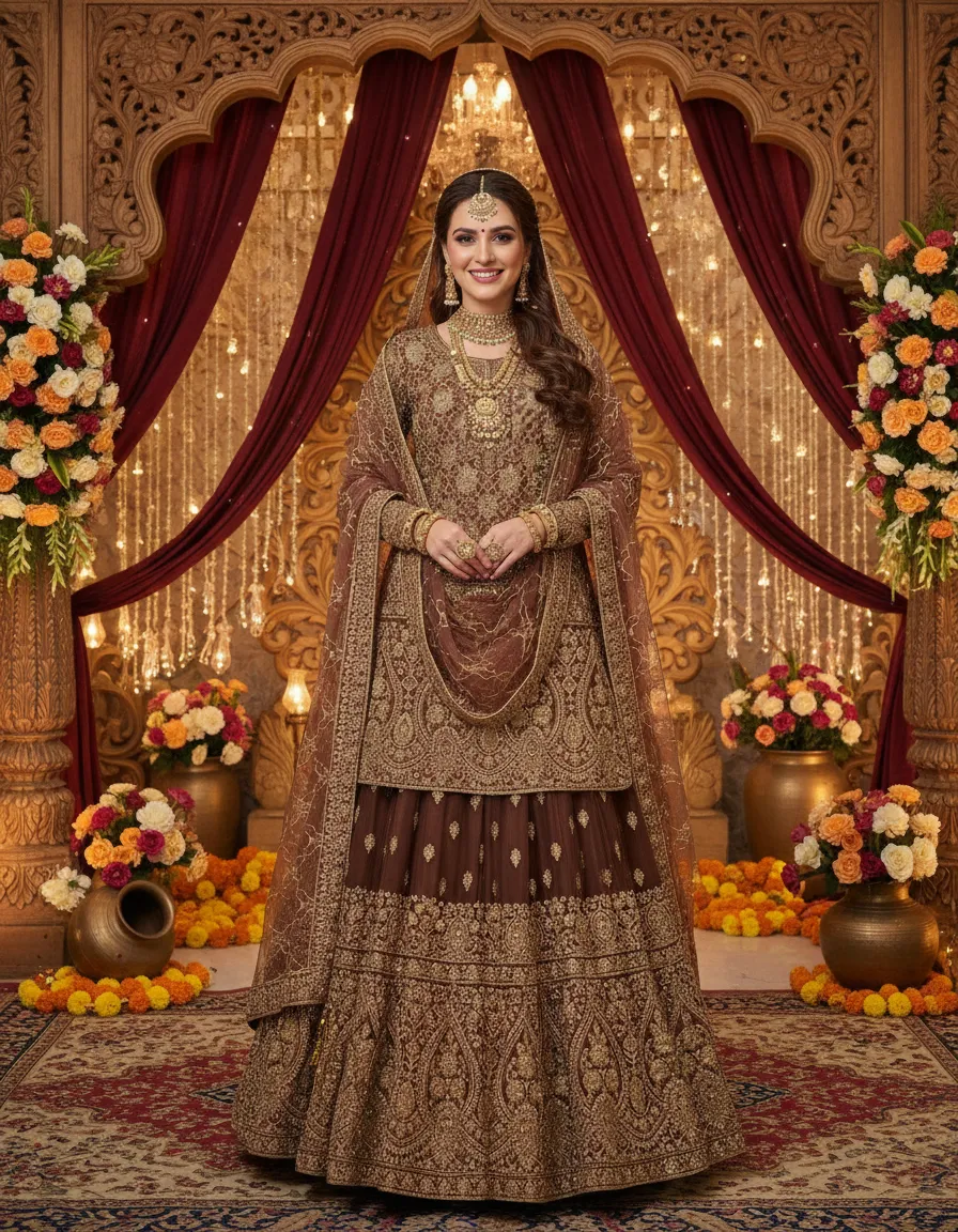 SAR Silk Anarkali Suit