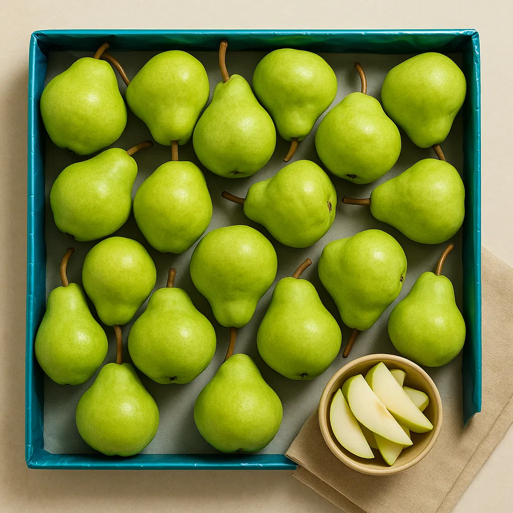 Fresh Green Pears