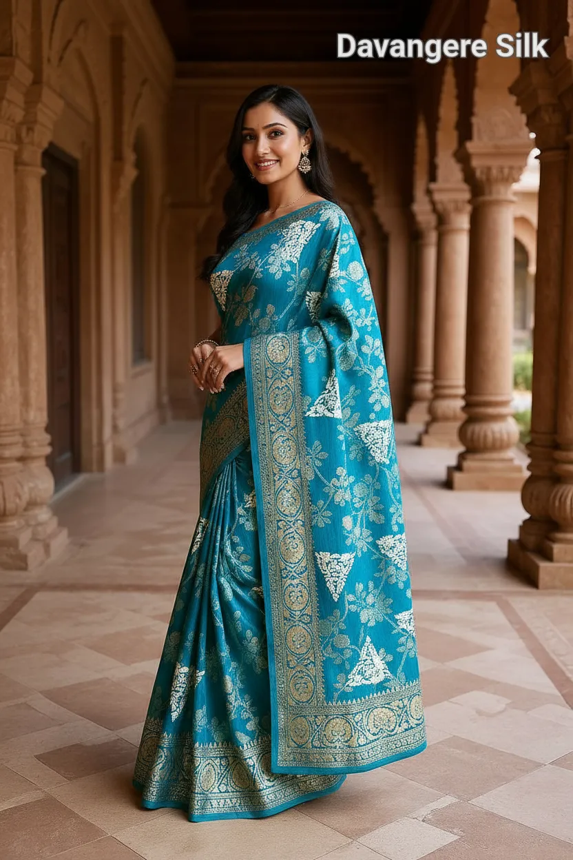 Soft Zari Silk view 3