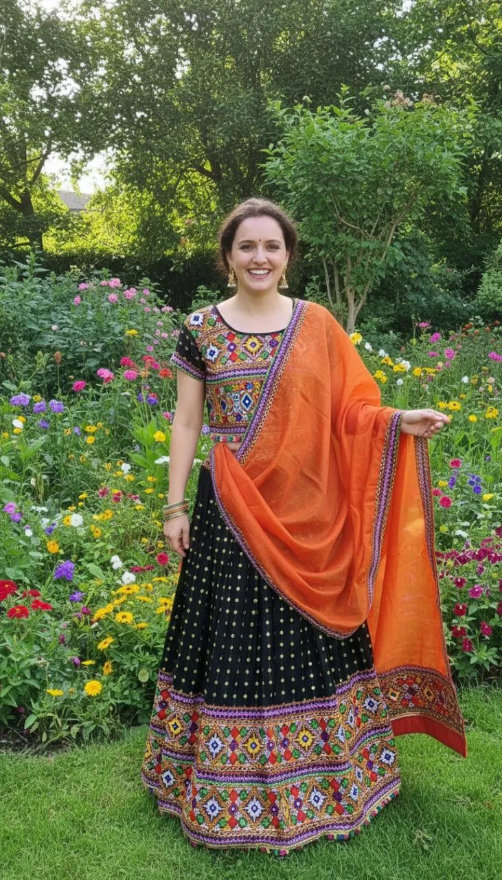 Traditional Navratri Ghagra Choli