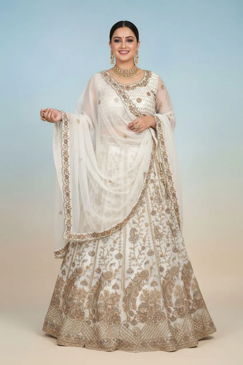 Embroidered Lehenga Choli