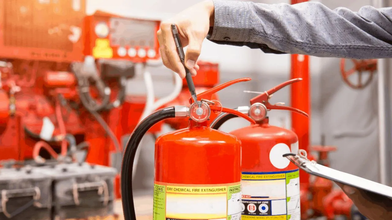 Dry Chemical Fire Extinguisher