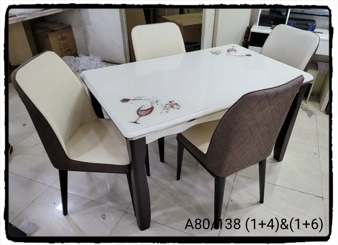 Marble Dining With 6 Seater