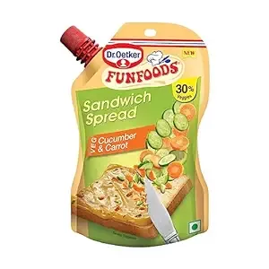Dr. Oetker FunFoods Cucumber & Carrot Sandwich Spread 100 g