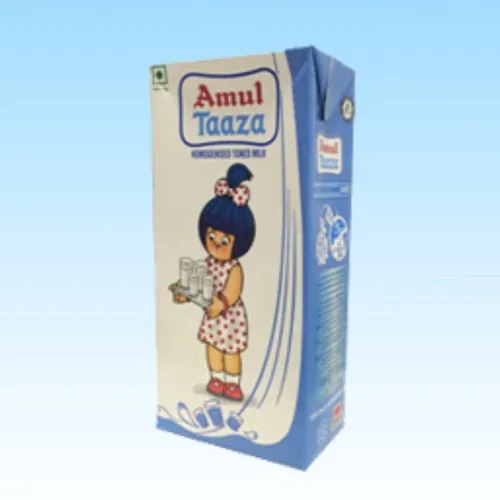 Amul Calcium Taaza Milk Rs. 10