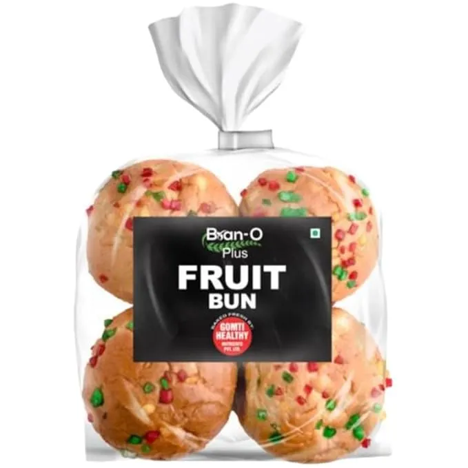 Bran O Plus Fruit Buns 250 g