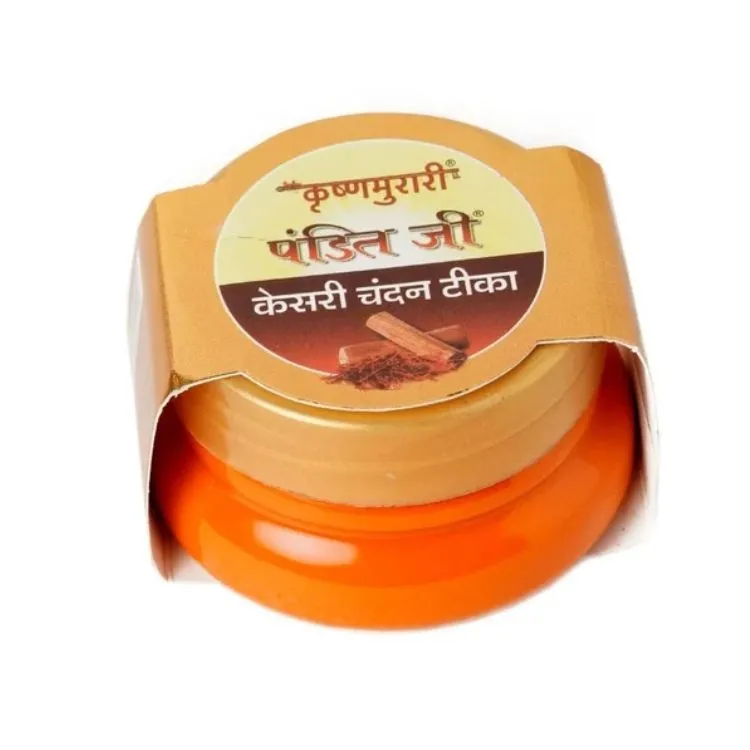 Krishnmurari Pandit Ji Kesari Chandan Tika 60 gm