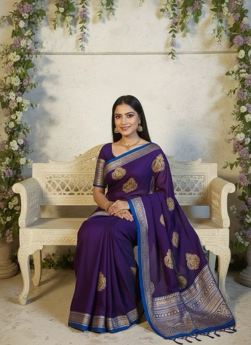 Traditional Saree view 3