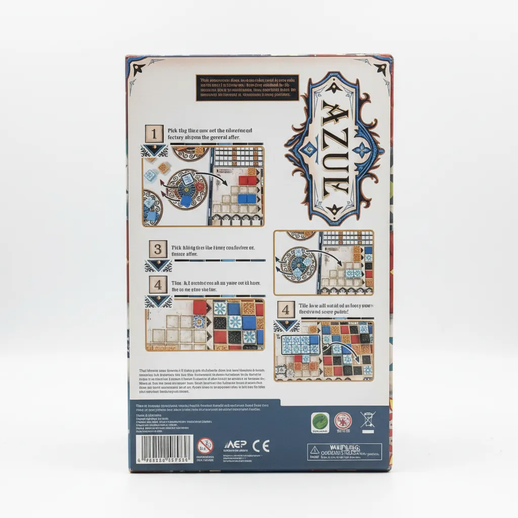 Azul Board Game | Elegant Tile Placement Strategy | Abstract Game for 2-4 Players | Award Winning Tabletop Game | Perfect for Adults, Family Fun & Enthusiasts view 3