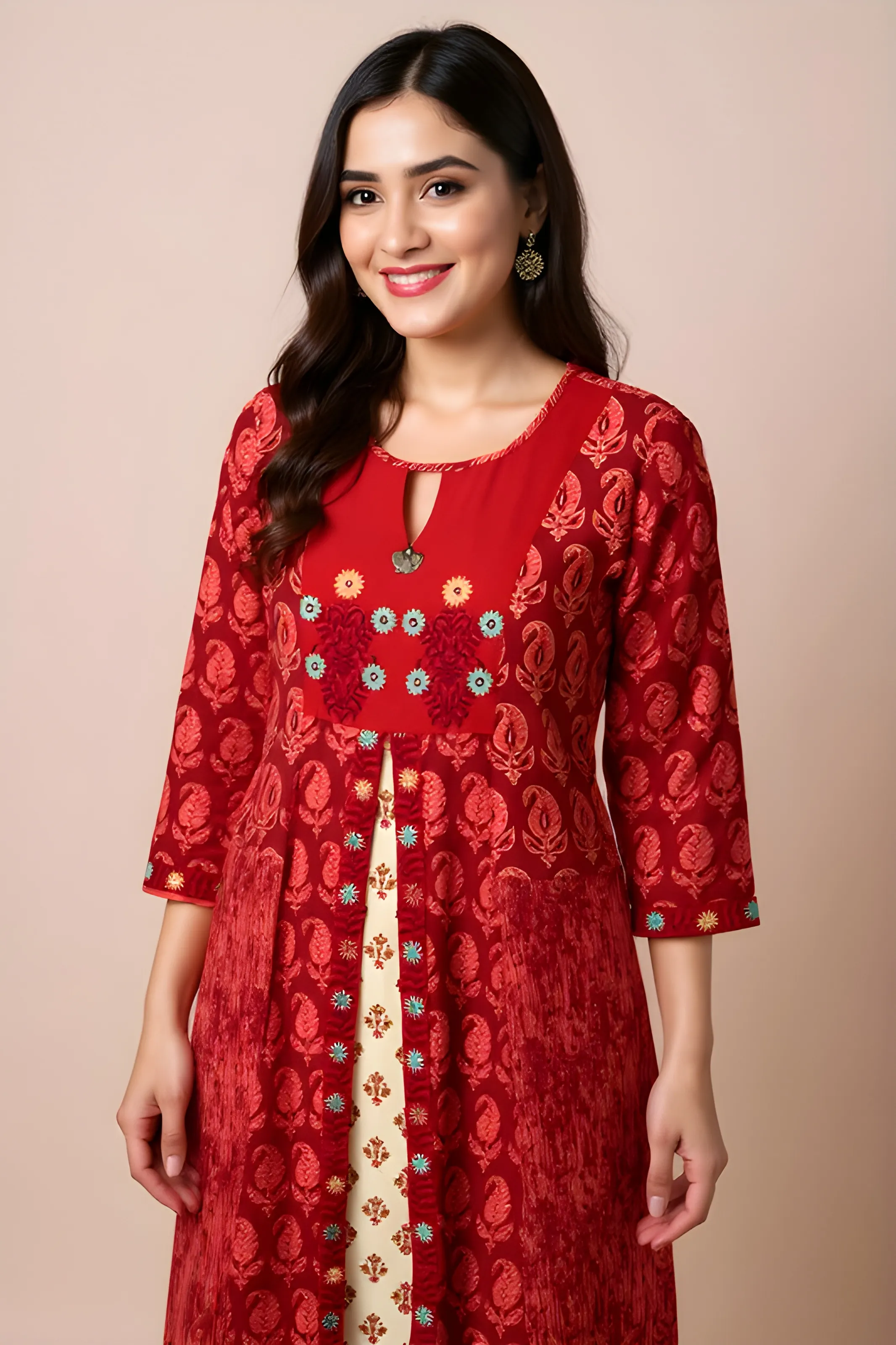 Embroidered Kurta