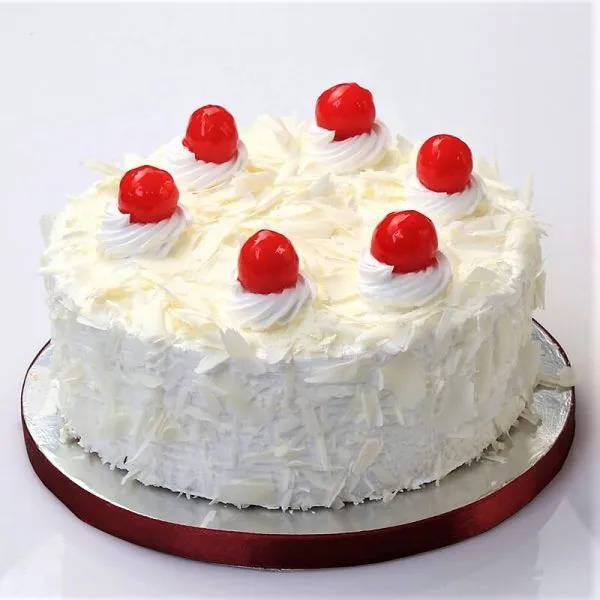White Forest Cake 500 Gm