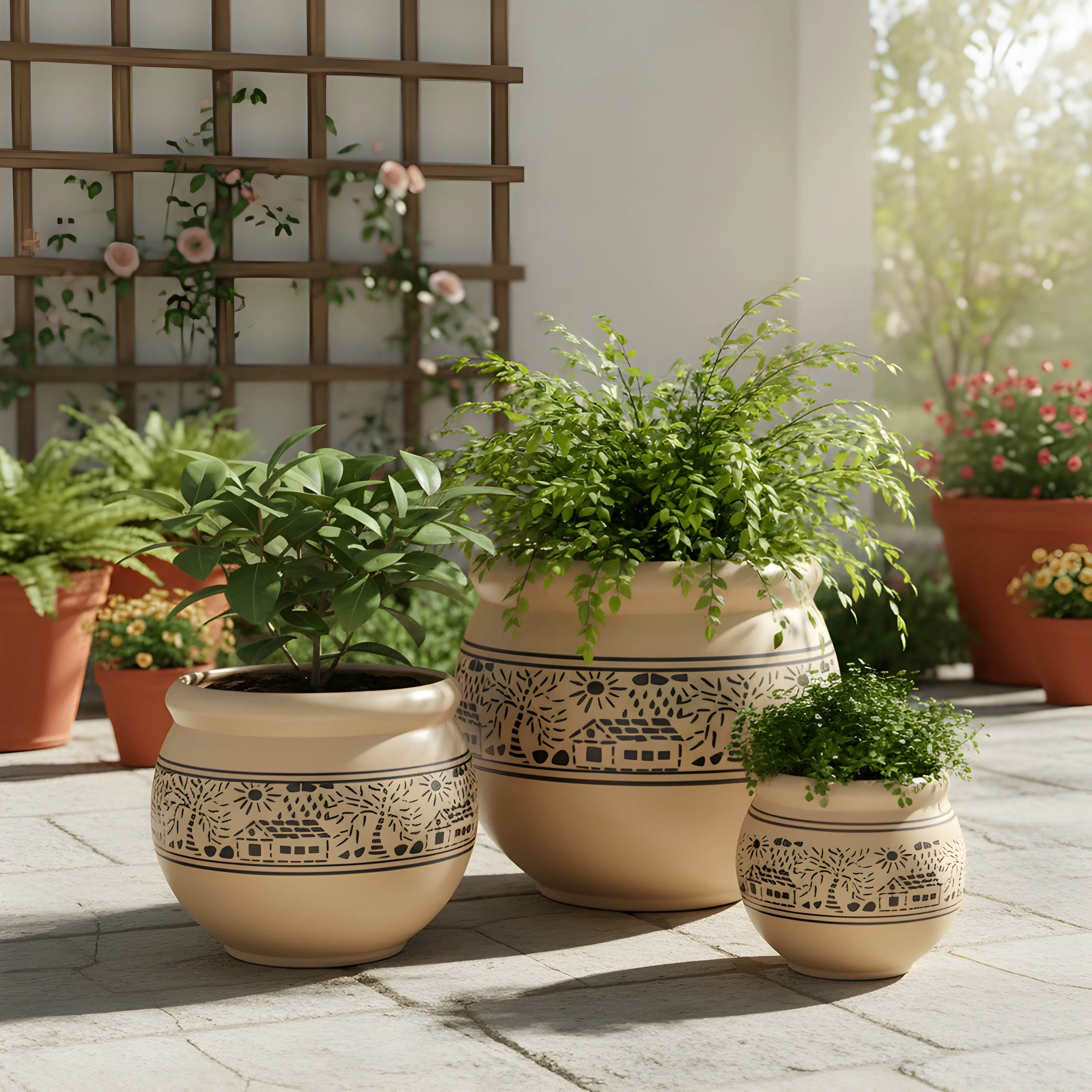 Decorative Ceramic Pots