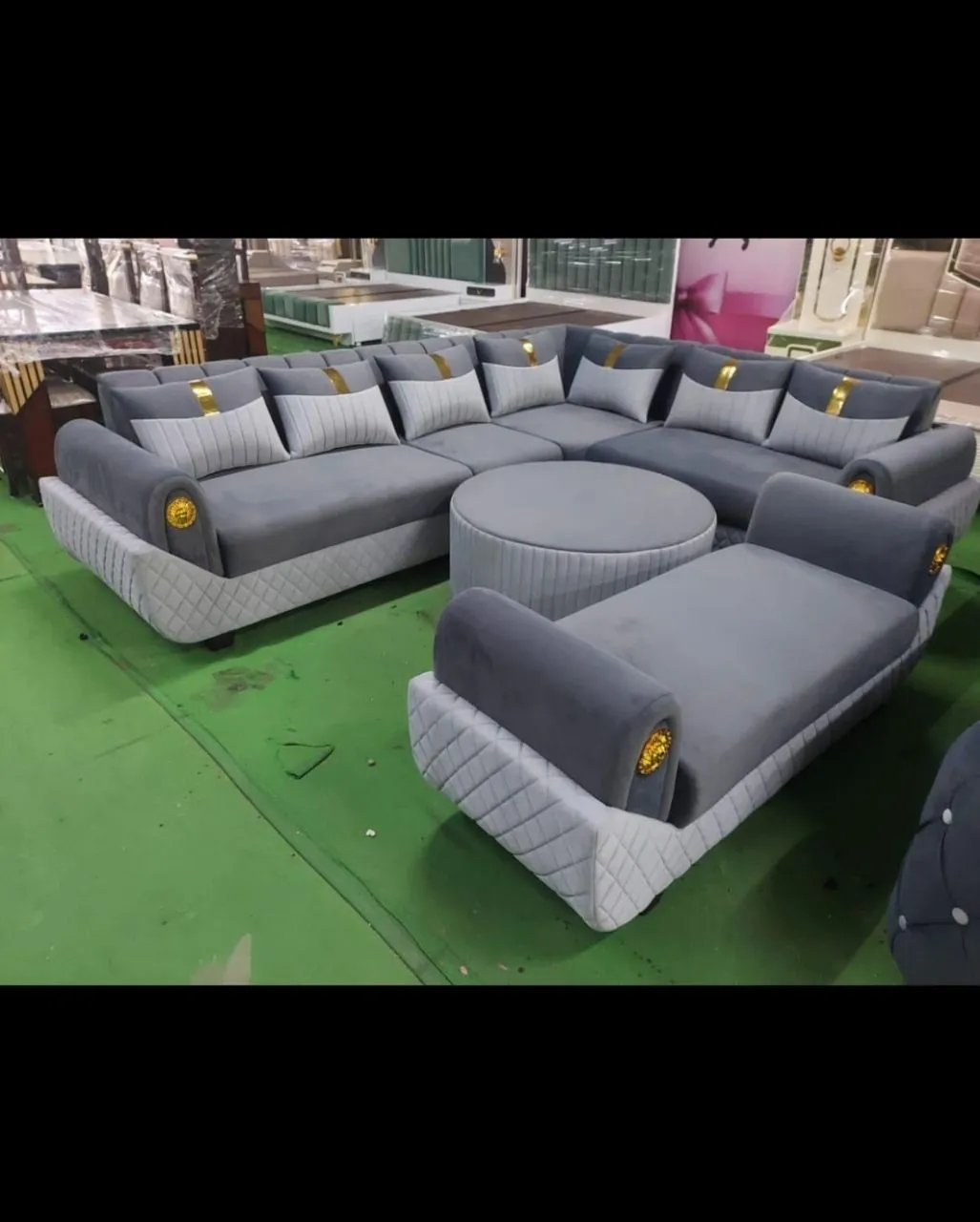 Grey Sectional Sofa