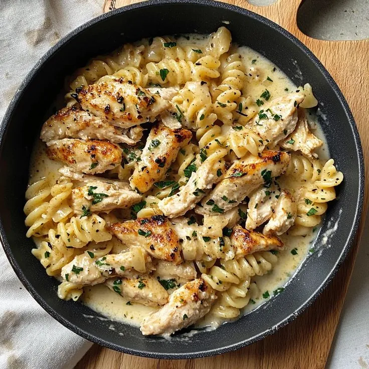 Chicken White Sauce Pasta