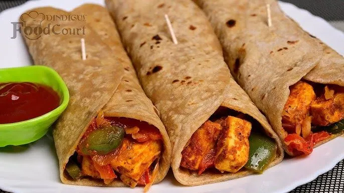 Paneer Tikka Roll