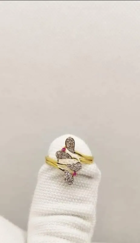 Butterfly Diamond Ring