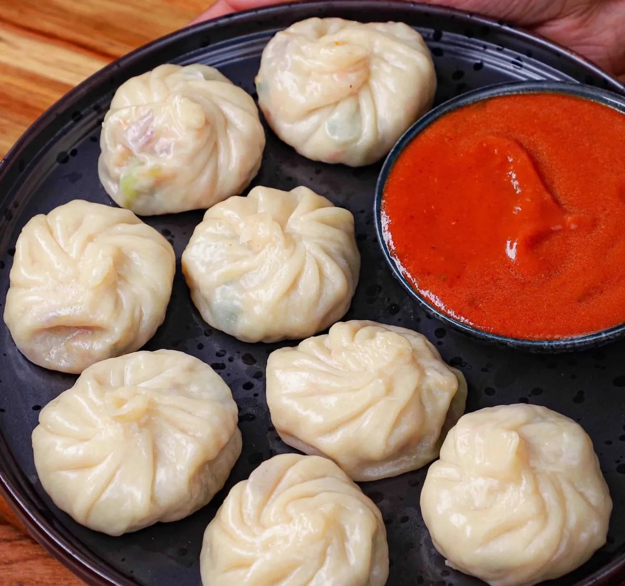 Steamed Momos 6 Pcs
