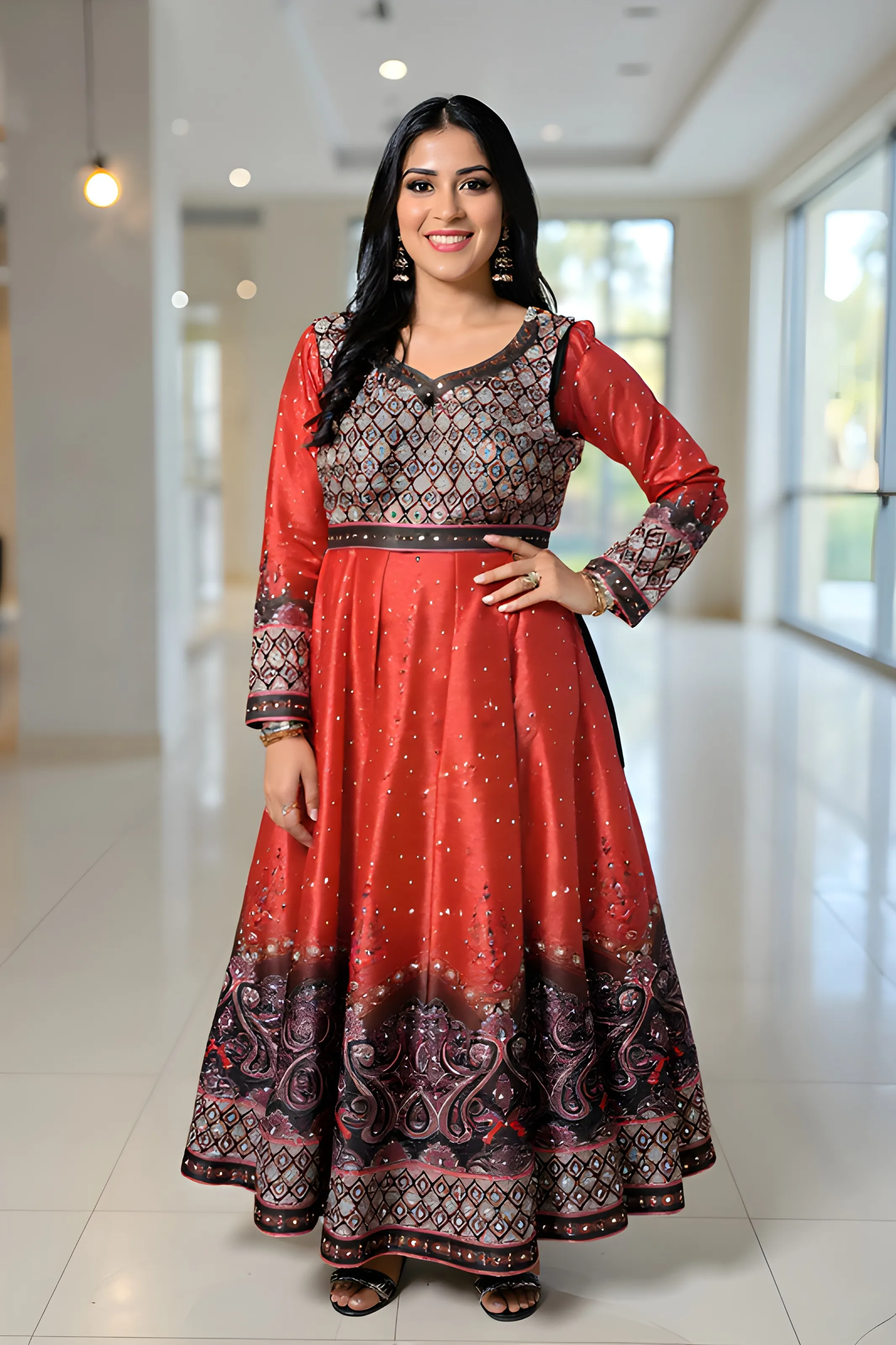 Traditional Red Lehenga
