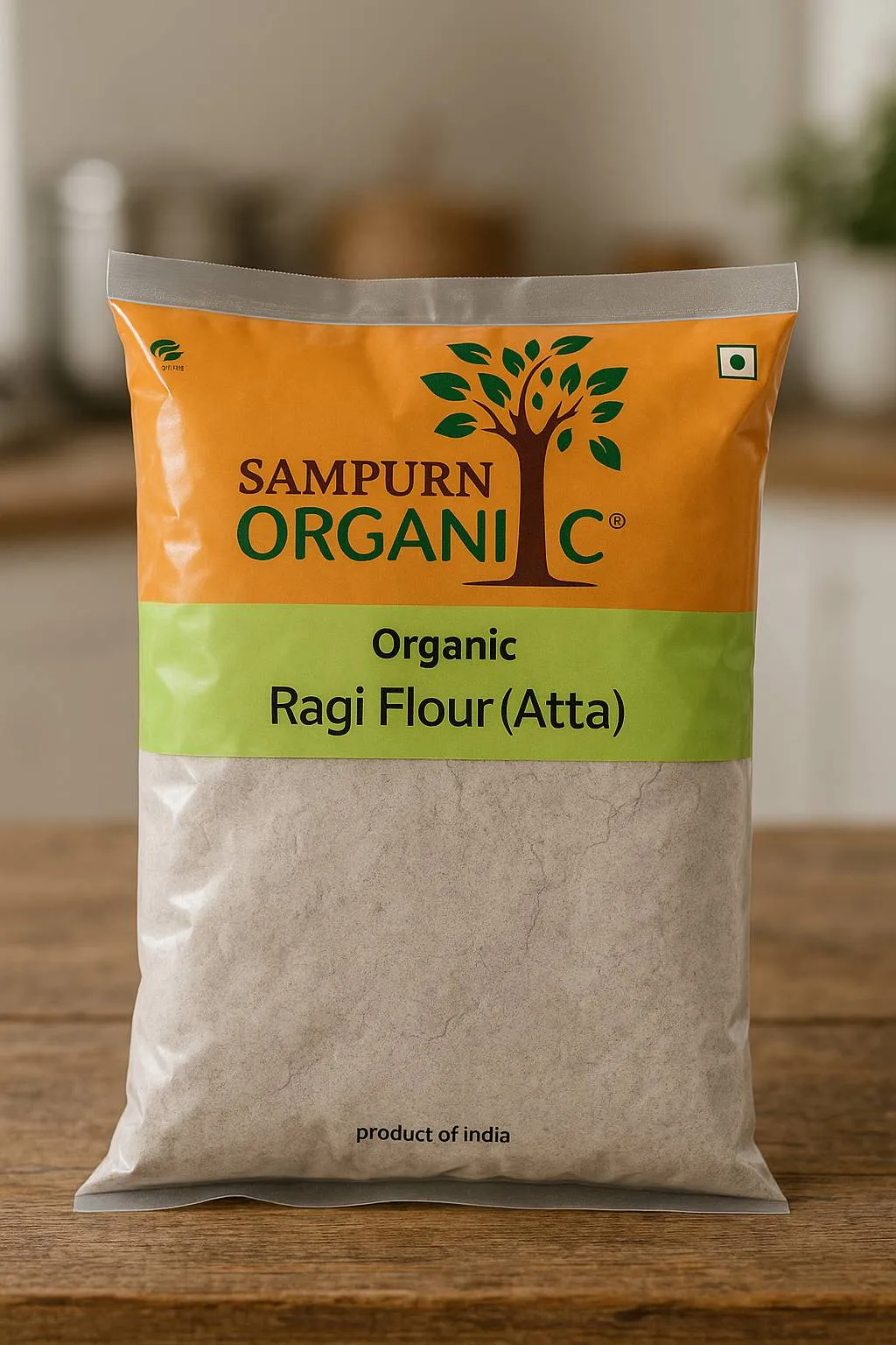 Sampurn Organic Raasi Flour (Atta)