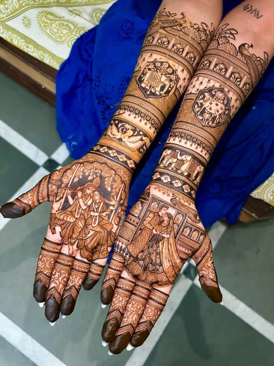 Traditional Bridal Mehndi